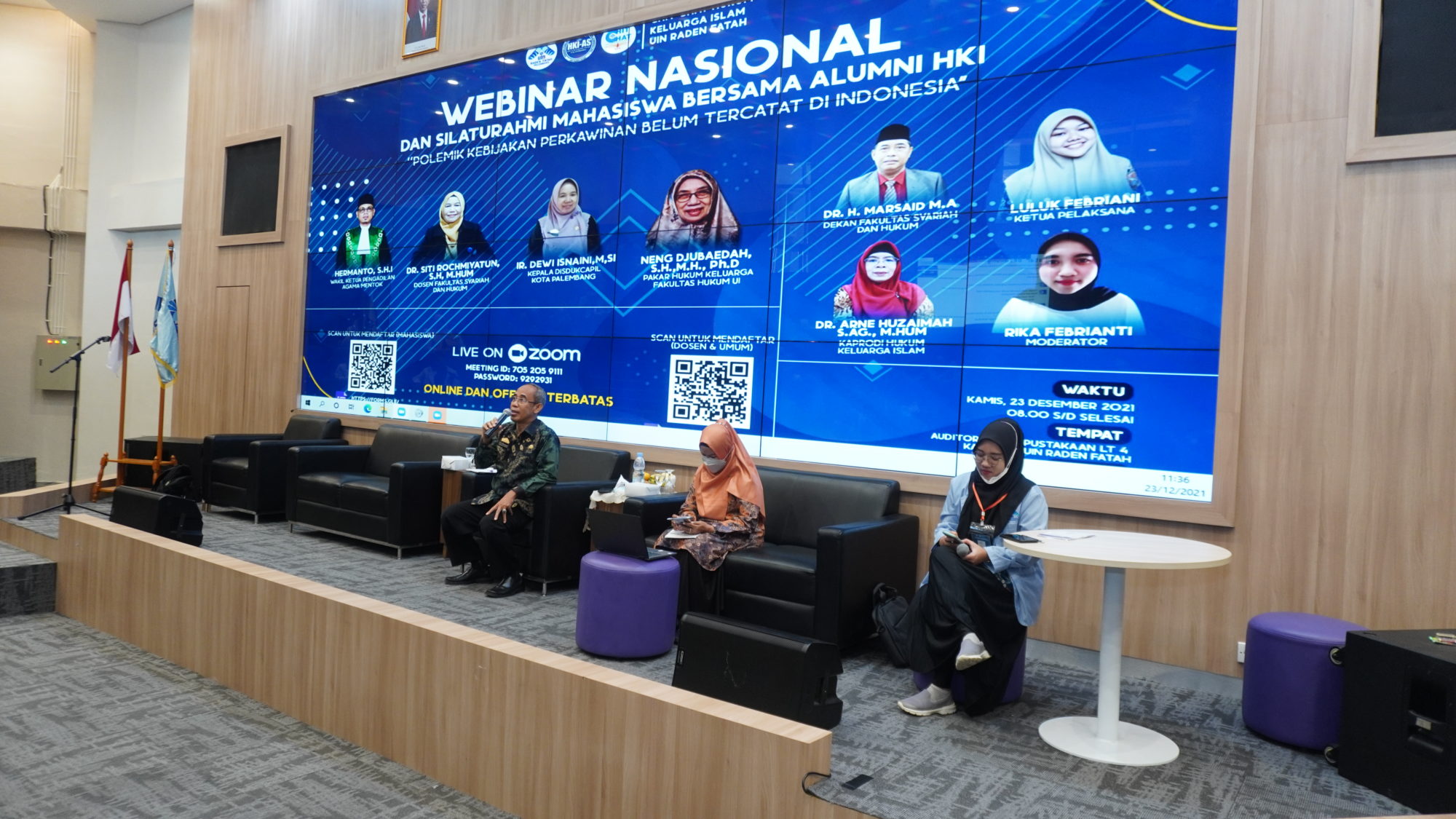 Webinar Nasional dan Silaturahmi Mahasiswa Bersama Alumni